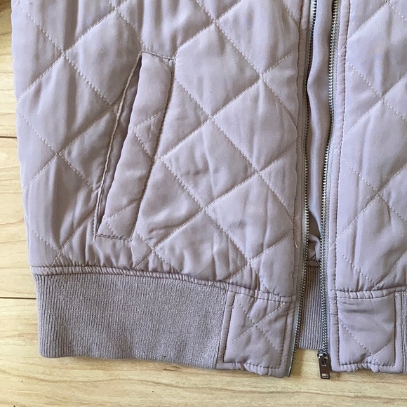 Lucky Brand taupe bomber jacket - Picture 4 of 7